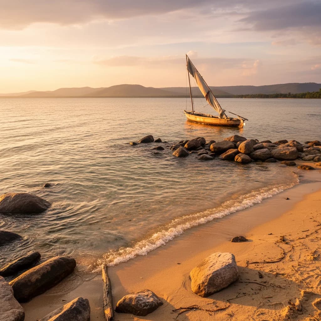 Lake Malawi shore