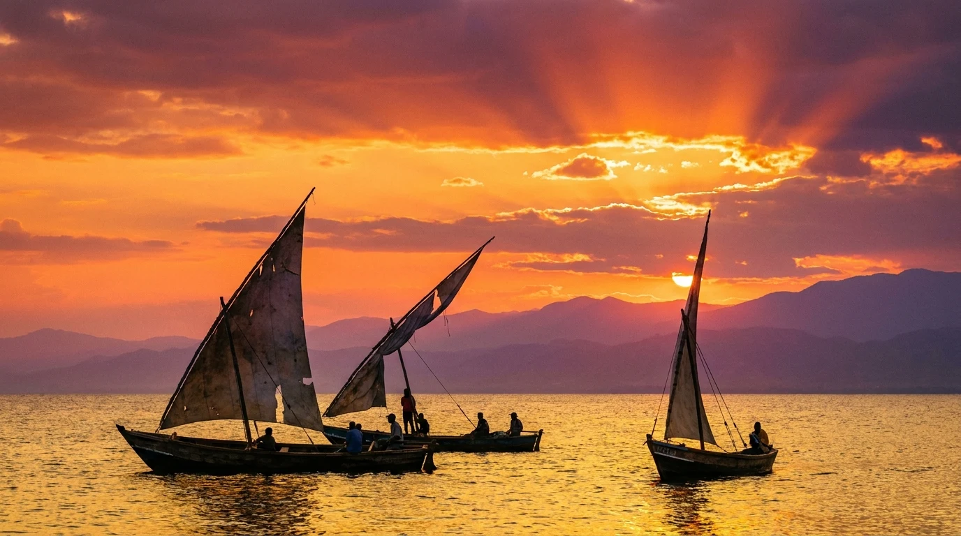 Lake Malawi Sunset